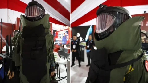 Yerli Bomba İmha Elbisesi TEKNOFEST ile Tanıtıldı